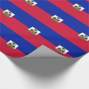 Papel De Presente Bandeira do Haiti