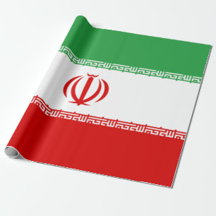 Papel De Presente Bandeira do Irã