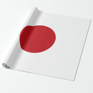 Papel De Presente Bandeira do Japão