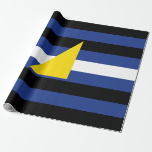 Papel De Presente Bandeira do Orgulho de Aquecimento