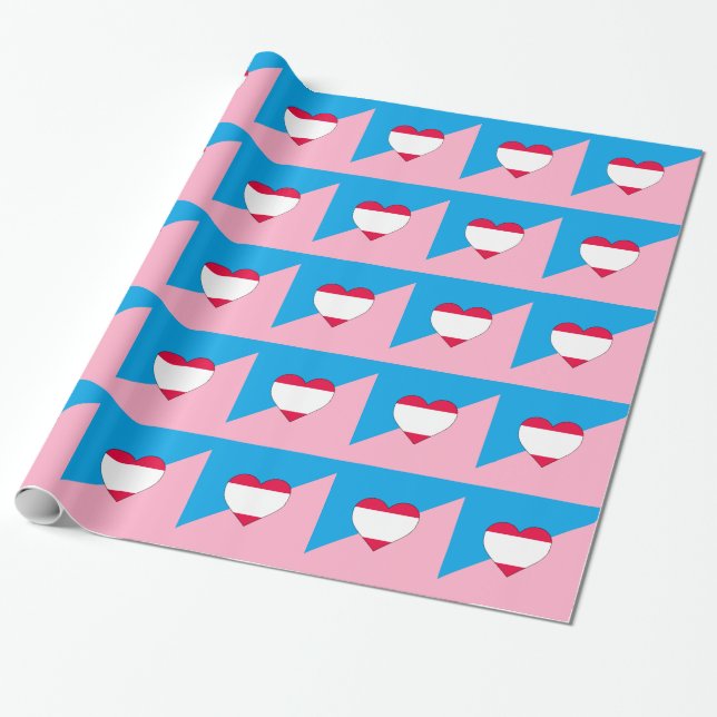 PAPEL DE PRESENTE BANDEIRA DO ORGULHO DE JOGAR COM IDADE (Desenrolado)