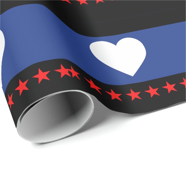 Papel De Presente Bandeira do Orgulho do Pé (Ponta do rolo)