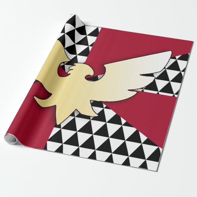 Papel De Presente Bandeira do Orgulho Drag (Desenrolado)