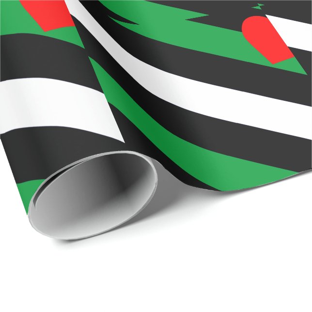 Papel De Presente Bandeira do Orgulho Leather Boi (Ponta do rolo)