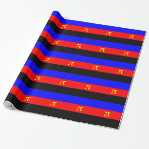 Papel De Presente Bandeira do Orgulho Poliamoroso