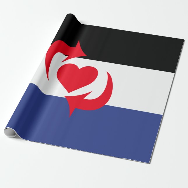 Papel De Presente Bandeira do Orgulho Switch (Desenrolado)