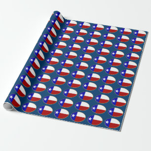 Papel De Presente Bandeira do Texas