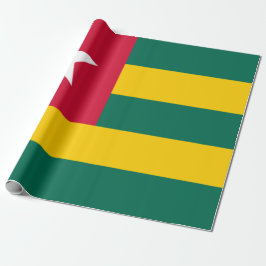 Papel De Presente Bandeira do Togo