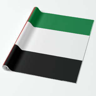 Papel De Presente bandeira dos Emirados Árabes Unidos