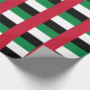 Papel De Presente Bandeira dos Emirados Árabes Unidos