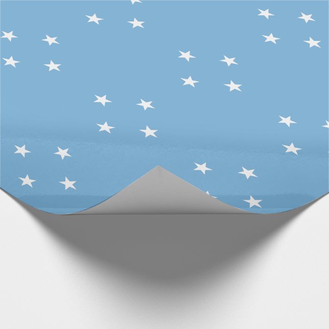 Papel De Presente Bandeira dos Estados Federados da Micronésia (Ponta)