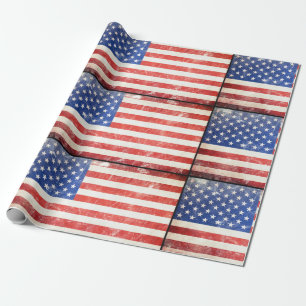 Papel De Presente Bandeira dos EUA