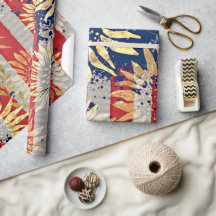 Bandeira e girassóis