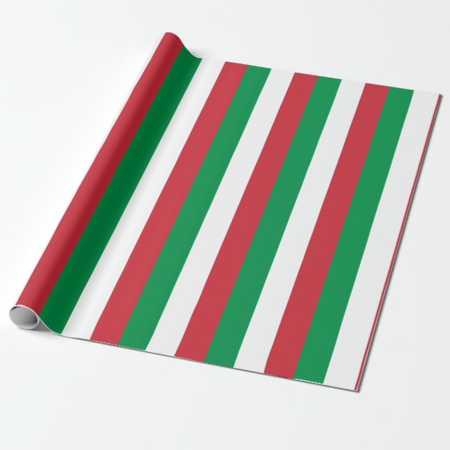 Papel De Presente Bandeira França (Desenrolado)