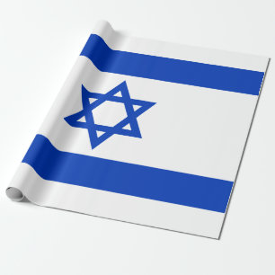Papel De Presente Bandeira israelita (Israel)
