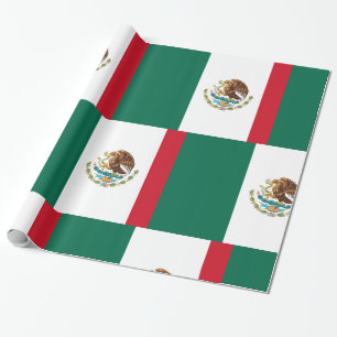 Papel De Presente Bandeira mexicana - Bandeira do México