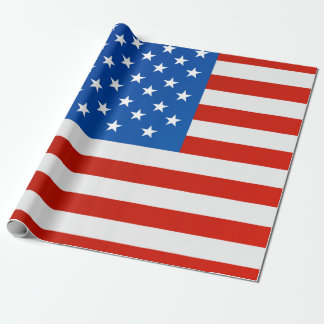 Papel De Presente Bandeira nacional de Estados Unidos