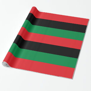 Papel De Presente Bandeira Pan-Africana UNIA