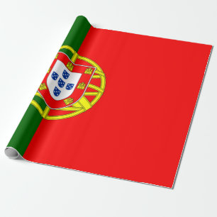 Papel De Presente Bandeira Portuguesa (Portugal)