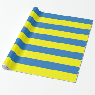 Papel De Presente Bandeira Ucraniana
