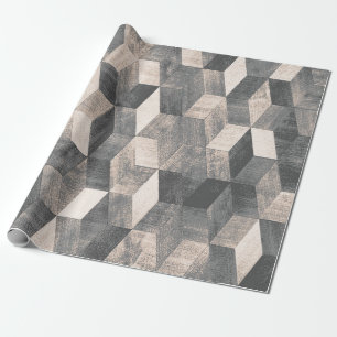 Papel De Presente Banheira de tapete e design étnica Rug Boho