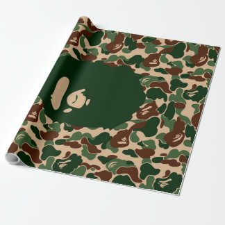 Papel De Presente bape Camo monkey hypebeast