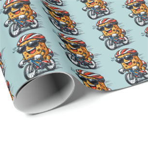 Papel De Presente Bar de Café Ciclista