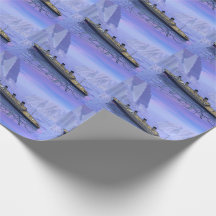 Barco titânico que afunda-se - 3D rendem