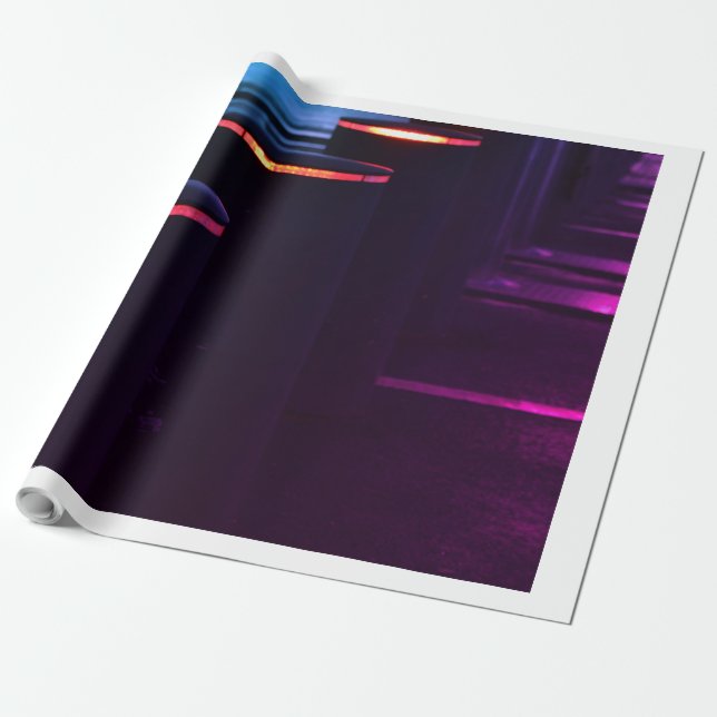 Papel De Presente Barreiras de Segurança Cylon (Desenrolado)