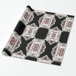 Papel De Presente Barroco Kendal Chic Elegante Romântico