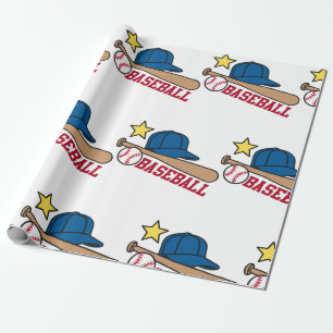 Papel De Presente Baseball