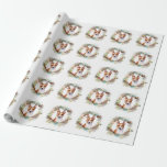 Papel De Presente Basenji Christmas Wreath Festivo Pup<br><div class="desc">Procurando o presente de Natal perfeito para seu amigo peludo? Nosso presente de Natal é o que você precisa! Com um tema de Natal encantador, é o presente ideal para o seu querido animal de estimação. Quer você seja uma mãe de cachorro, pai de cachorro, ou simplesmente um amante de...</div>