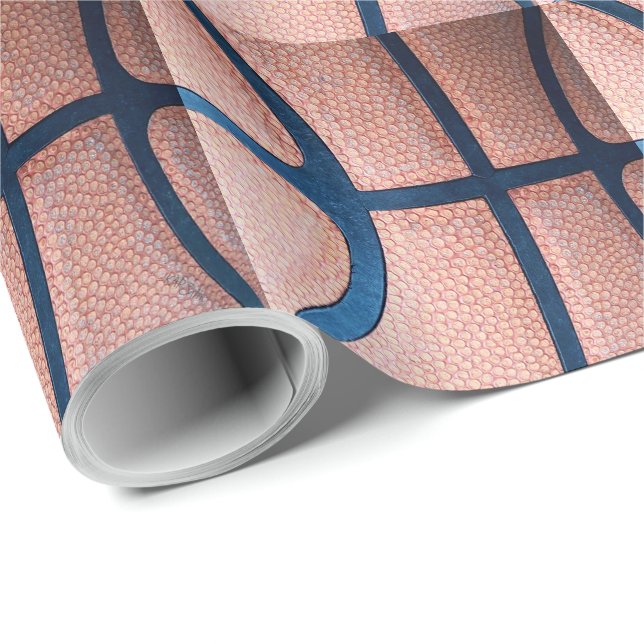 Papel De Presente Basquete (Ponta do rolo)