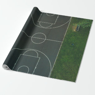Papel De Presente Basquete bonito