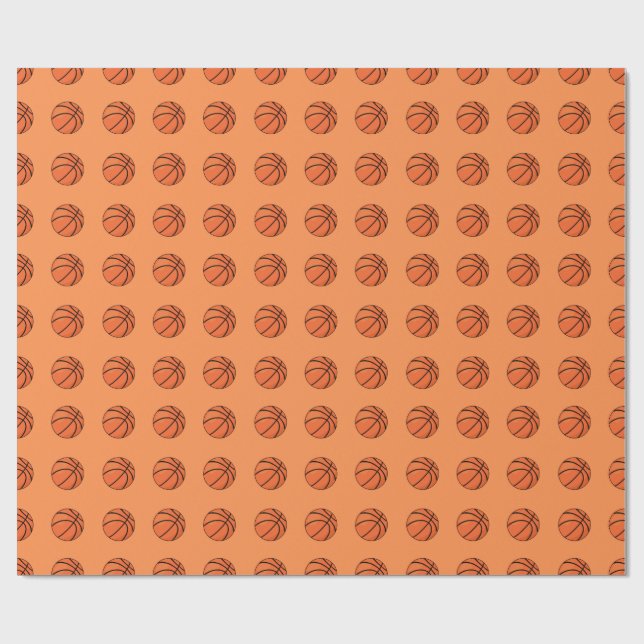 Papel De Presente Basquetebol (Aberto)