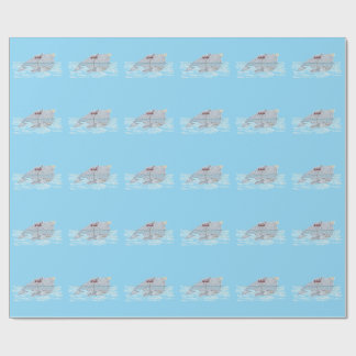 Papel De Presente Batalha de Chifre-Baleia