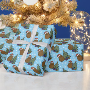 Papel De Presente Batata de Natal Fofa