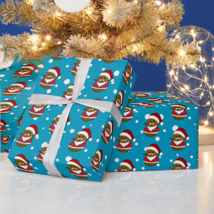 Papel De Presente Batata Feliz Natal