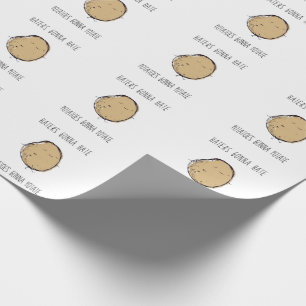 Papel De Presente Batatas vão beber papel