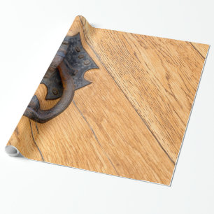 Papel De Presente Batedor de porta antigo