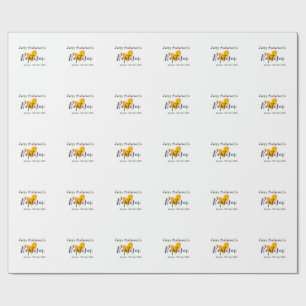Papel De Presente batismo católico crianças moderno simples QR minim