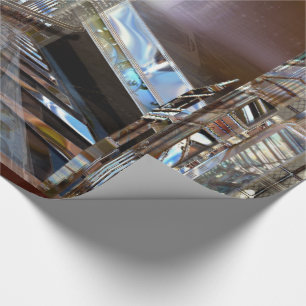 Papel De Presente Baylene Modern Architect City Elegant