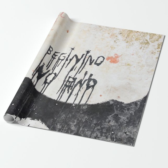 Papel De Presente Beatles ashram (Desenrolado)