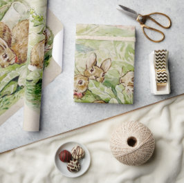 Papel De Presente Beatrix Potter Cute Bunny