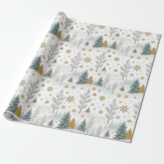 Papel De Presente Beautiful Christmas