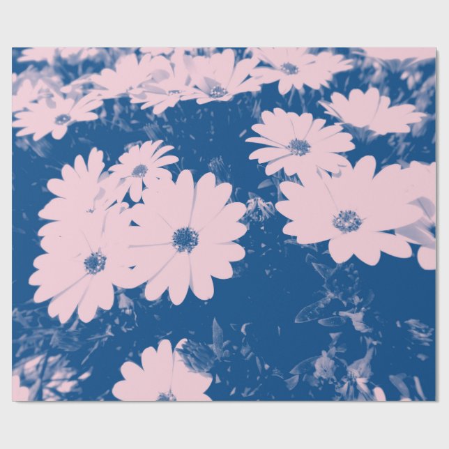 Papel De Presente Beautiful flower image on wrapping paper (Aberto)