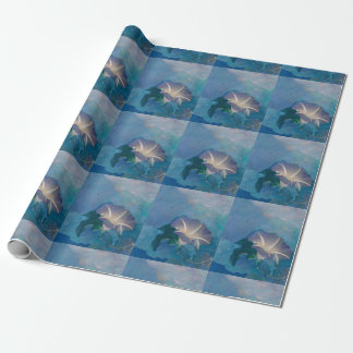 Papel De Presente Beautiful Morning Glory Wrapping Paper