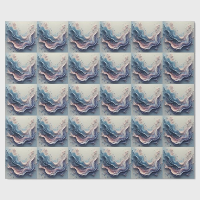 Papel De Presente Beautiful Pastel Background – Soft Dreamy Design (Aberto)