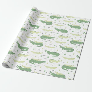 Papel De Presente Bebê e Mamãe Gators