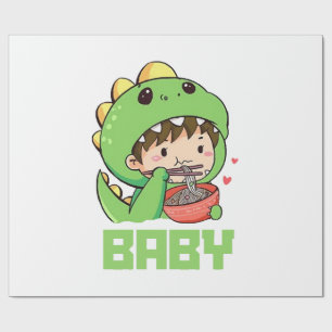 Papel De Presente bebê godzilla